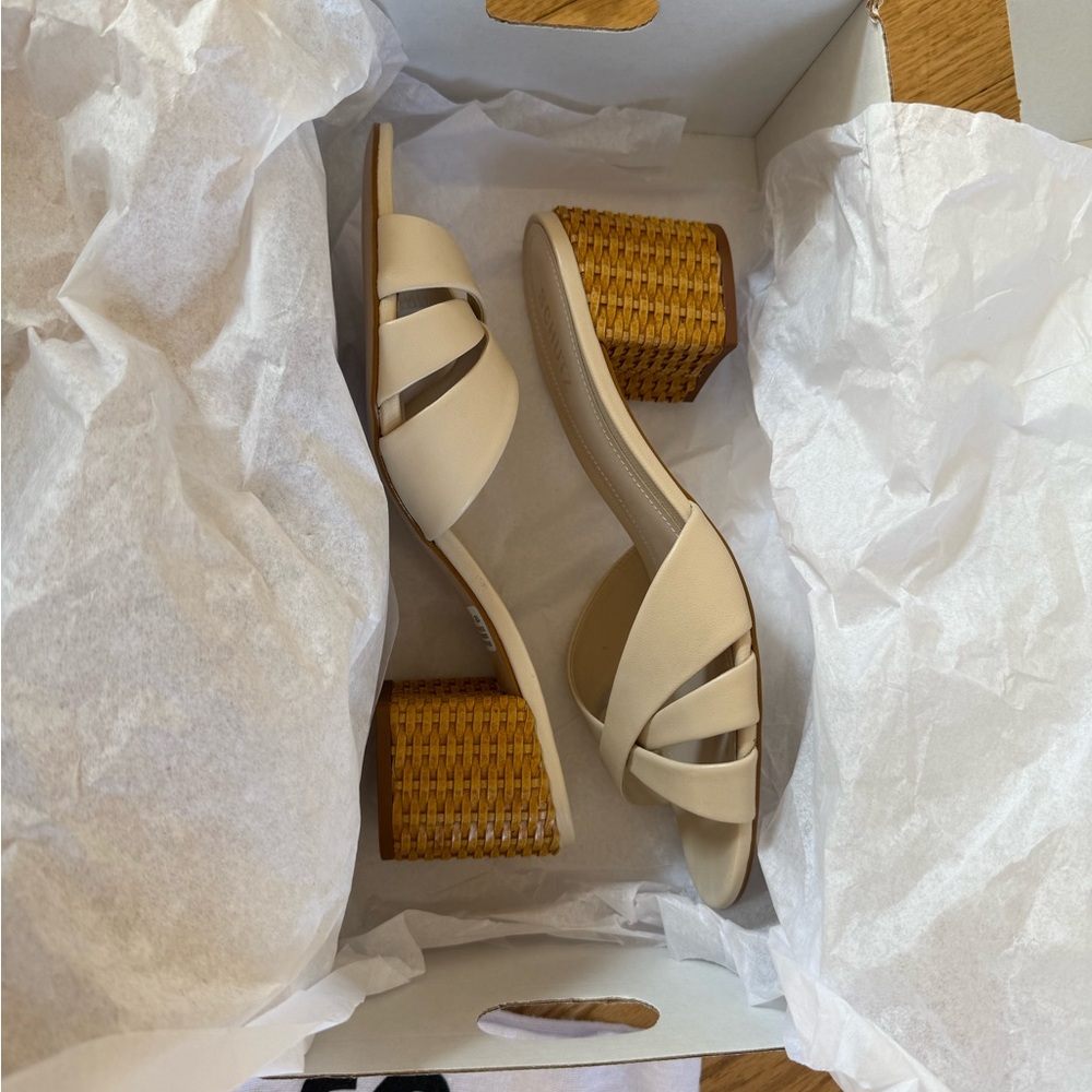 NEW Schutz Women’s Keefa Slip on Mule Sandals 10 - Picture 3 of 7